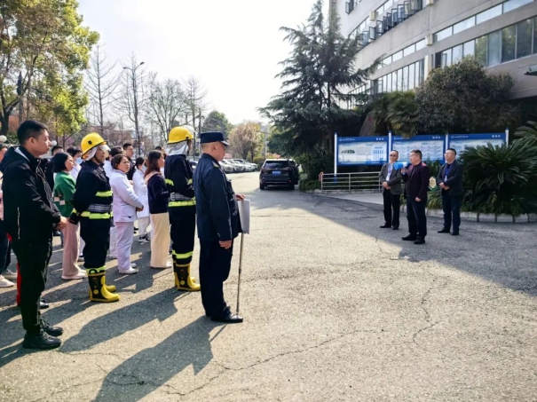江油市第三人民医院开展2024年消防安全知识培训及火灾、地震应急演练